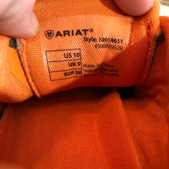 ❌SOLD❌Kids Ariat Camo Fuse Athletic Shoe - Picture 6 of 7